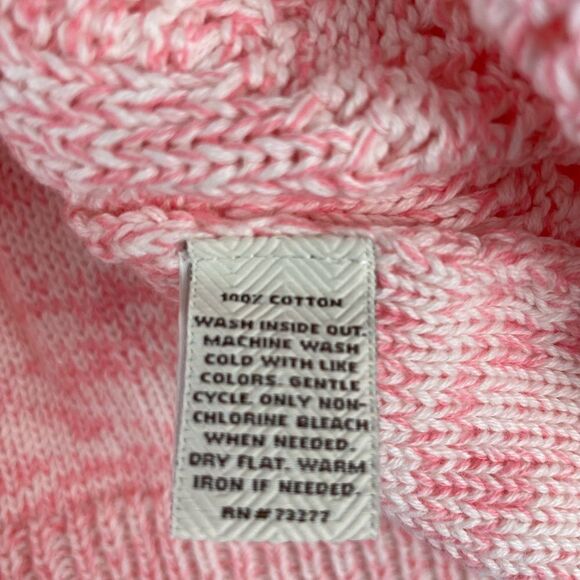 Sonoma Pink Sweater Top Size L EUC - Picture 7 of 7